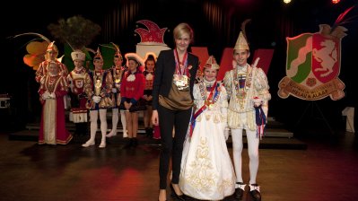 Empfang der Kindertollitäten 2016 - Kinderprinzenpaar Bonn