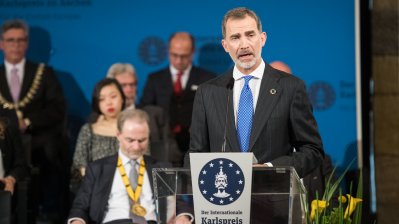 Internationaler Karlspreis an UN-Generalsekretär António Guterres