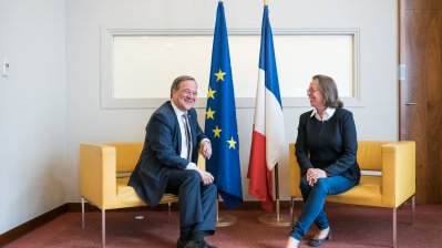 Der Kulturbevollmächtigte Ministerpräsident Armin Laschet besucht Frankreich