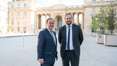 Der Kulturbevollmächtigte Ministerpräsident Armin Laschet besucht Frankreich