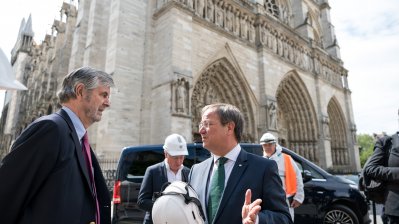 Der Kulturbevollmächtigte Ministerpräsident Armin Laschet besucht Frankreich