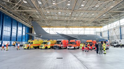 Corona-Patienten aus Italien werden nach Nordrhein-Westfalen geflogen