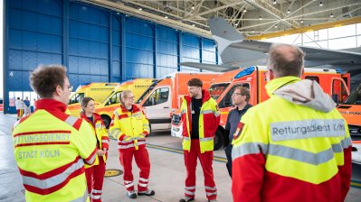 Corona-Patienten aus Italien werden nach Nordrhein-Westfalen geflogen