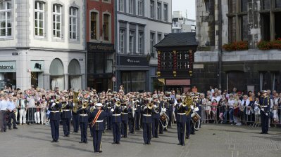 König Carl Gustaf und Königin Silvia von Schweden besuchen Aachen