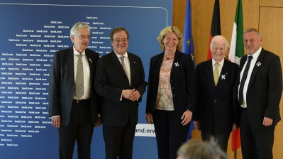 Verleihung des Landesverdienstordens am 23. August  2017