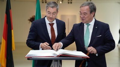 Verabschiedung des Doyens des Konsularischen Korps Nordrhein-Westfalen Balázs Szegner