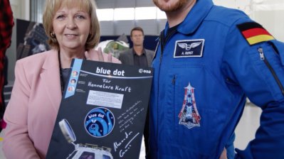 Ministerpräsidentin Hannelore Kraft besucht das European Astronaut Centre in Köln