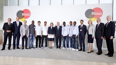 Bundespräsident Joachim Gauck besucht Nordrhein-Westfalen