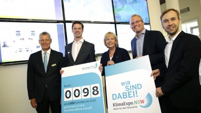 Ministerpräsidentin Hannelore Kraft besucht die NEXT-Kraftwerke in Köln