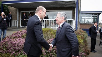 Besuch von Bundespräsident Joachim Gauck anlässlich des Thementages „Integration und Fachkräftegewinnung im Handwerk“