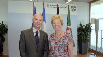 Verabschiedung des Generalkonsuls der Französischen Republik, Michel Giacobbi