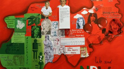 Das Bild zeigt ein Motiv des Kindermalwettbewerbs.