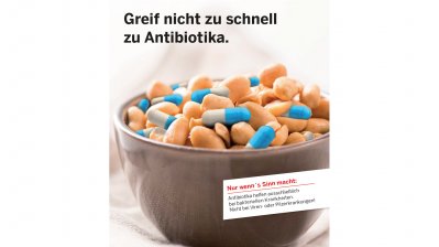 Antibiotika bewusst einsetzen