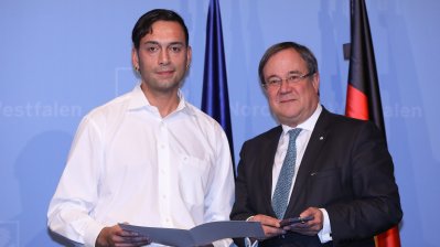 Rettungsmedaille des Landes Nordrhein-Westfalen an Ayhan Gül