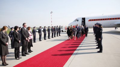 Besuch von Königin Beatrix der Niederlande, Prinz Willem-Alexander von Oranien und Prinzessin Máxima der Niederlande, 15.04.2011