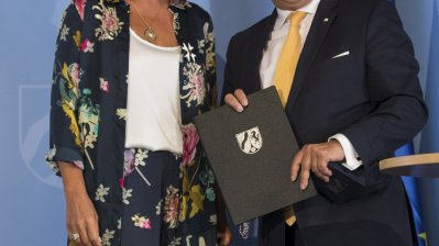 Verdienstorden des Landes Nordrhein-Westfalen an Andrea Berg