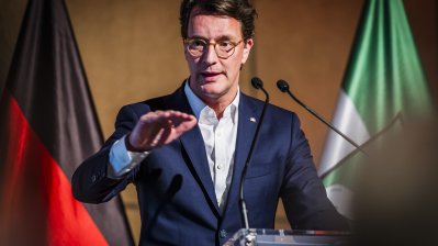 Ministerpräsident Hendrik Wüst würdigt Arbeitnehmerinnen und Arbeitnehmer