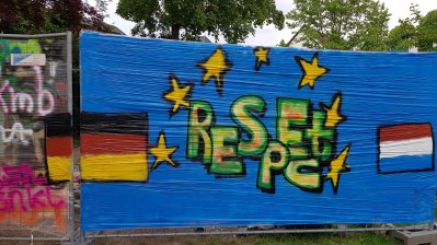 „Europe = Respect“ von Lisa Kristin Kenzer, Oberhausen