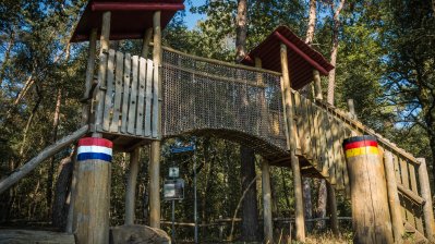 „Grenzanlage in der Nähe von Nordhorn“ von Volker Sander, Münster