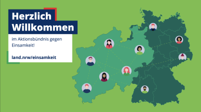 Postkarte Aktionsbündnis gegen Einsamkeit