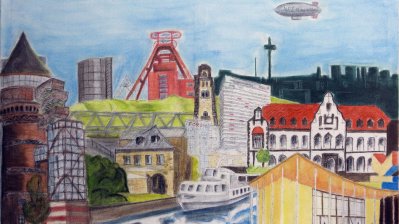 Das Bild zeigt ein Motiv des Kindermalwettbewerbs 2010/2011.