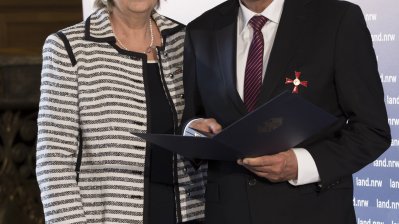 Ministerpräsidentin Hannelore Kraft und Joachim Metzner