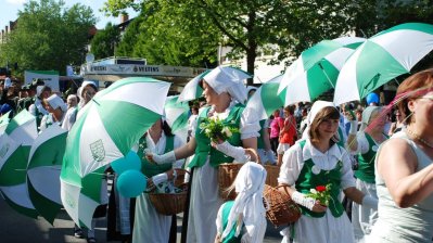 Die Festparade zum Nordrhein-Westfalen-Tag 2012