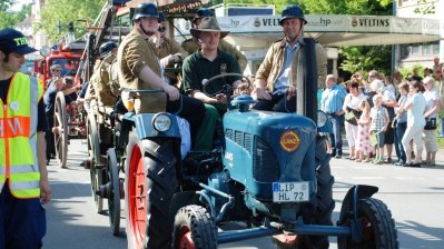 Die Festparade zum Nordrhein-Westfalen-Tag 2012