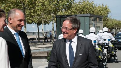 Ministerpräsident Laschet empfängt den Regierungschef des Fürstentums Liechtenstein