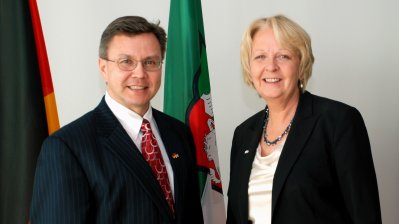 Antrittsbesuch des amerikanischen Generalkonsuls Stephen A. Hubler, 24.10.2012