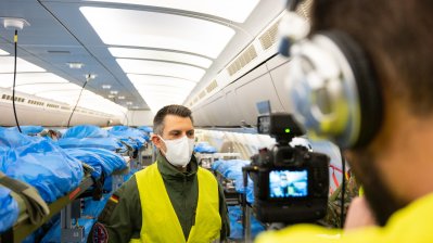 Corona-Patienten aus Italien werden nach Nordrhein-Westfalen geflogen