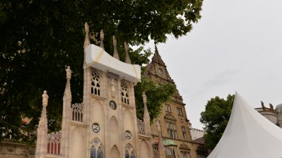 Das Historische Rathaus Münster als Großplastik