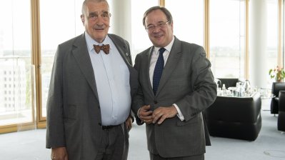 Ministerpräsident Armin Laschet trifft Karel Schwarzenberg