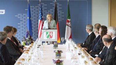 Ministerpräsidentin Hannelore Kraft trifft Spitzenvertreter von US-Unternehmen