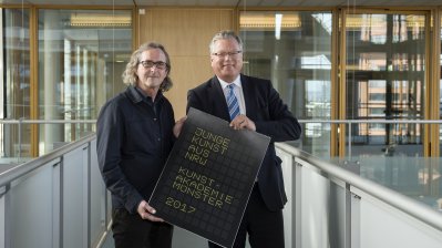 Junge Kunst aus NRW – Die Staatskanzlei NRW und die Kunstakademie Münster stellen den  Kunstkalender 2017 vor