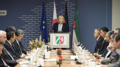 Ministerpräsidentin Hannelore Kraft trifft japanische Unternehmer
