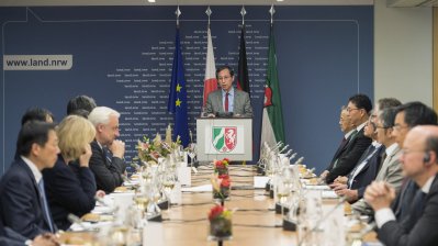 Ministerpräsidentin Hannelore Kraft trifft japanische Unternehmer