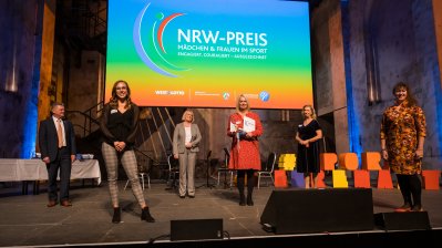 Staatssekretärin Milz vergibt 11. NRW-Preis „Mädchen und Frauen im Sport“