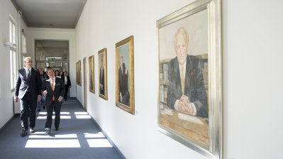 Ministerpräsident Laschet empfängt den Staatspräsidenten der Republik Serbien