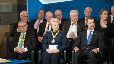 Internationaler Karlspreis an UN-Generalsekretär António Guterres