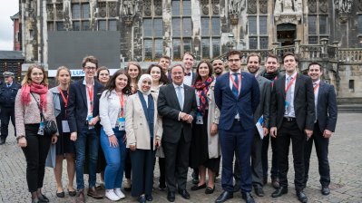 Internationaler Karlspreis an UN-Generalsekretär António Guterres