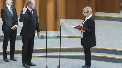 Vereidigung neuer Kabinettmitglieder