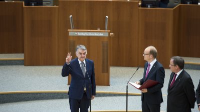 Vereidigung von Herbert Reul zum Minister des Innern