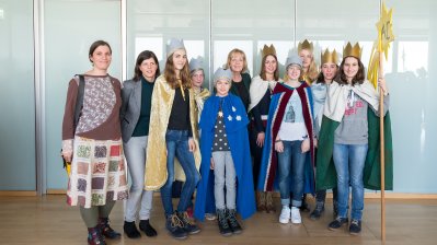 Ministerpräsidentin Hannelore Kraft empfängt Sternsinger in Düsseldorf