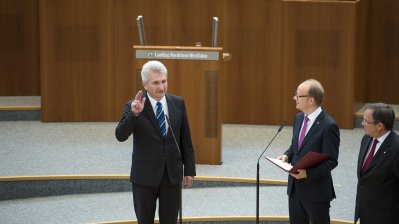 Vereidigung von Prof. Dr. Andreas Pinkwart zum Minister für Wirtschaft, Innovation, Digitalisierung und Energie
