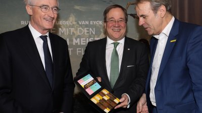 Bilaterales Gespräch mit Ministerpräsident Armin Laschet und dem flämischen Ministerpräsident Geert Bourgeois