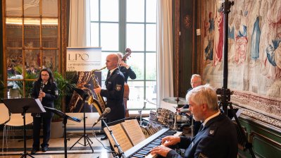 Ministerpräsident Hendrik Wüst empfängt Konsularisches Korps beim Sommerempfang in der Villa Hügel