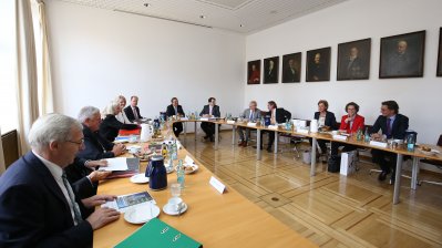 Erste Kabinettssitzung der neuen Landesregierung in Münster