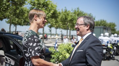 Besuch der Staatspräsidentin der Republik Estland, Kersti Kaljulaid