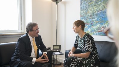 Besuch der Staatspräsidentin der Republik Estland, Kersti Kaljulaid